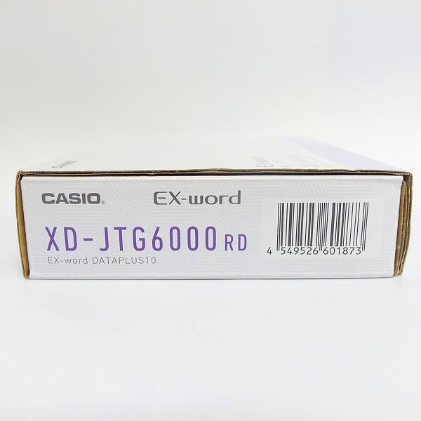 動作確認済み】CASIO/カシオ EX-word DATEPLUS10 XD-JTG6000 RD 電子