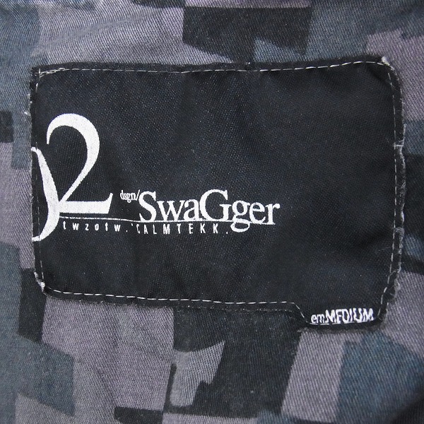 実際に弊社で買取させて頂いたSWAGGER/スワッガー MA-1 ミリタリージャケット/Mの画像 2枚目