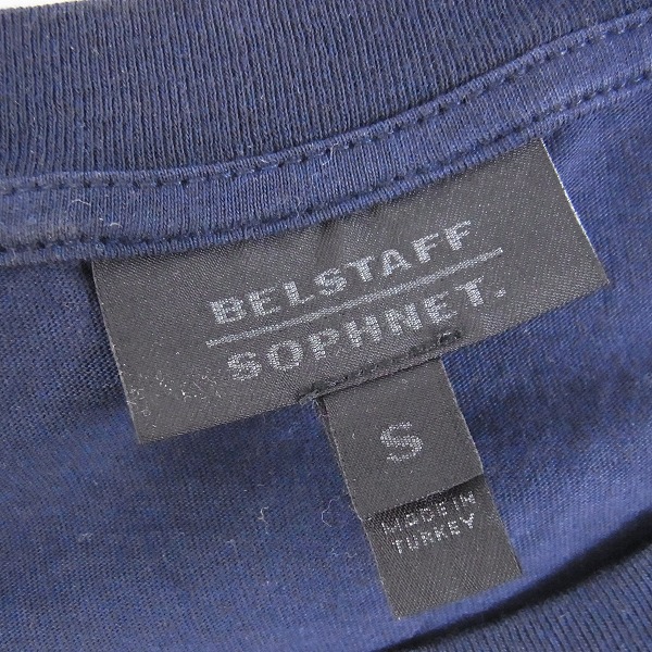 実際に弊社で買取させて頂いたBEL STAFF×SOPHNET./ベルスタッフ×ソフネット コットンTシャツ SOPH-180172/Sの画像 2枚目