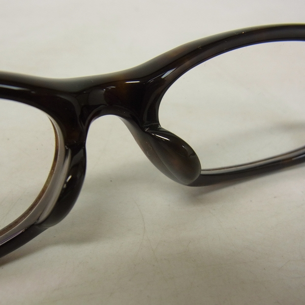 実際に弊社で買取させて頂いたspec espace/スペックエスパス セルロイド 西野正美 フルリム メガネフレーム/眼鏡/アイウェア ES-8201 の画像 4枚目