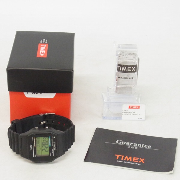 実際に弊社で買取させて頂いたTIMEX/タイメックス/日本限定クラシックデジタルブラック/T75961の画像 6枚目