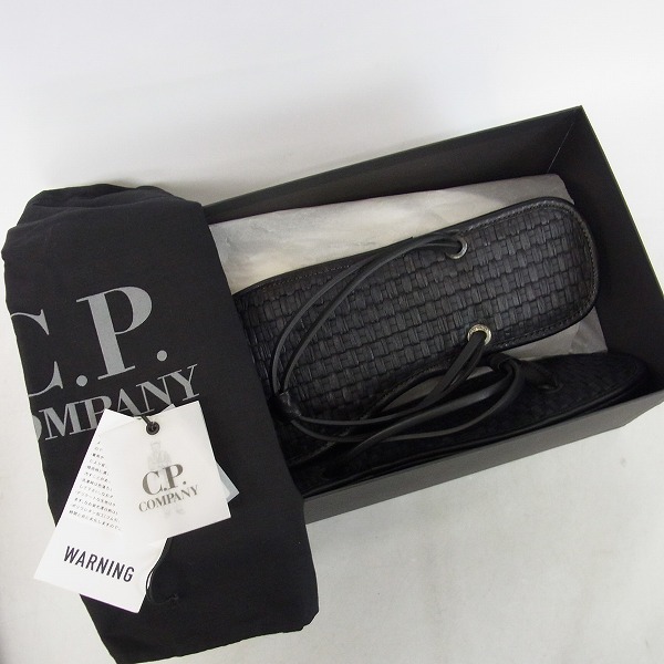 実際に弊社で買取させて頂いたC.P. COMPANY/シーピーカンパニー レザーサンダル 4818S2C7/43の画像 8枚目