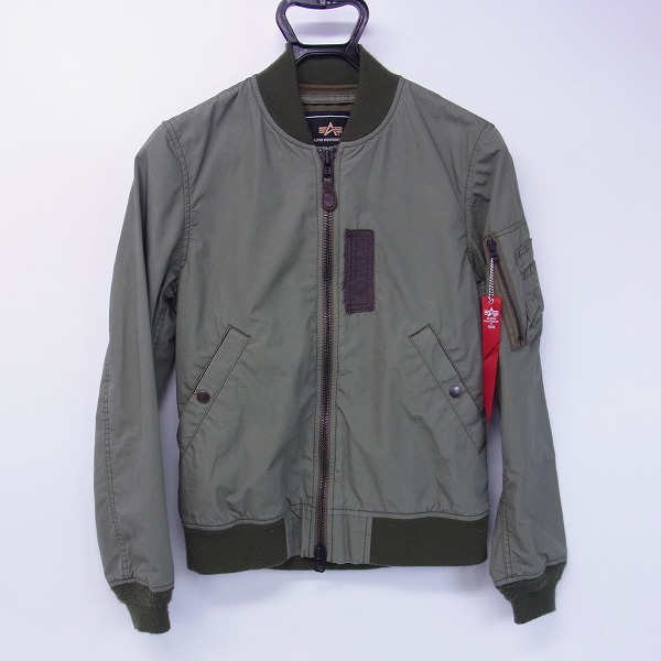 実際に弊社で買取させて頂いたALPHA INDUSTRIES/アルファインダストリーズ MA-1 ATAP-14A-18 S サンプル品