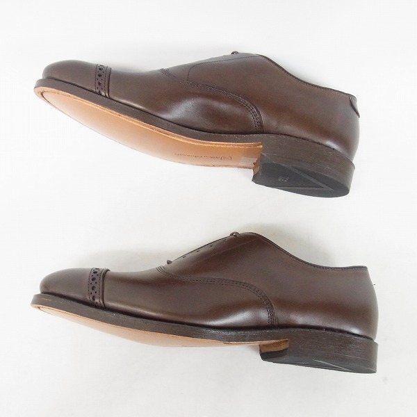 実際に弊社で買取させて頂いたAllen Edmods/アレン エドモンズ 5745  FIFTH AVENUE キャップトウ レザーシューズ 7Eの画像 3枚目