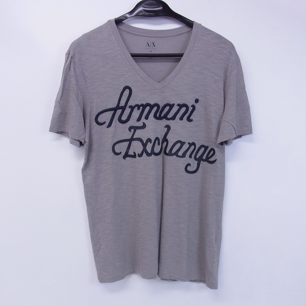 実際に弊社で買取させて頂いたARMANI EXCHANGE/アルマーニエクスチェンジ Ｖネック 半袖/カットソー/Ｍ