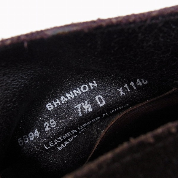 実際に弊社で買取させて頂いたCROCKETT&JONES/クロケット＆ジョーンズ SHANNON スエードチャッカブーツ 7.5Dの画像 5枚目