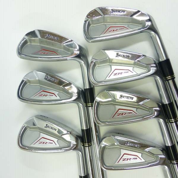 実際に弊社で買取させて頂いたDunlop/ダンロップ アイアン7本セット SRIXON ZR-700 Sフレックスの画像 1枚目