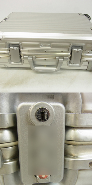 実際に弊社で買取させて頂いたRIMOWA/リモワ トパーズ マルチホイール キャビントロリー 4輪 スーツケース 32L/932.52の画像 6枚目