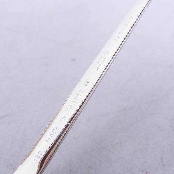 実際に弊社で買取させて頂いたCartier/カルティエ 130 サングラス/眼鏡フレームの画像 4枚目