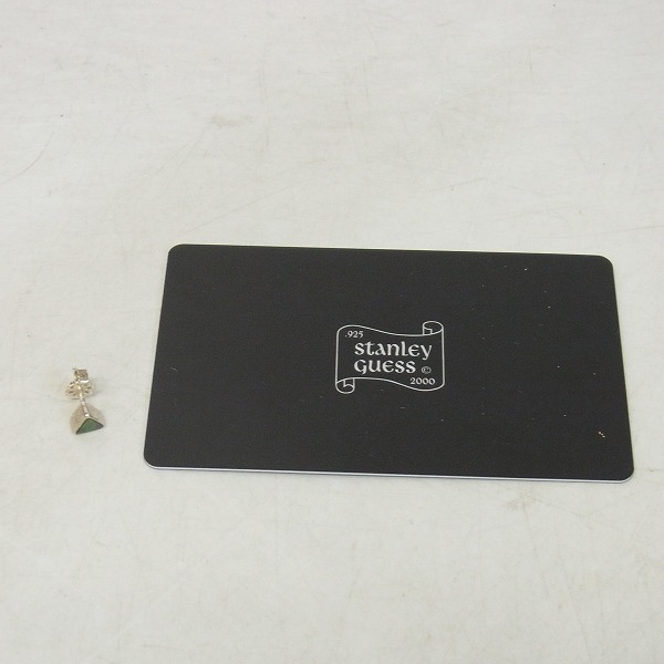 実際に弊社で買取させて頂いた【ギャラ】STANLEYGUESS/スタンリーゲス ピアス トライアングルゴールデンシェル SG-302の画像 4枚目