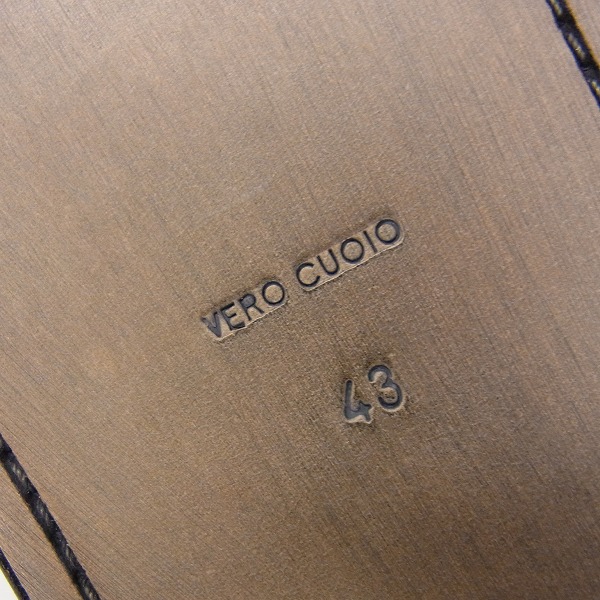 実際に弊社で買取させて頂いたC.P. COMPANY/シーピーカンパニー レザーサンダル 4818S2C7/43の画像 5枚目