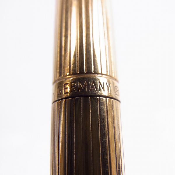 実際に弊社で買取させて頂いたdunhill/ダンヒル GERMANY ボールペン ゴールド 筆記用具 文具 の画像 3枚目