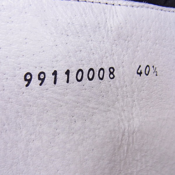 実際に弊社で買取させて頂いたHIROMU TAKAHARA/ヒロムタカハラ roen ロング レザー ブーツ 9911008/40.5の画像 5枚目