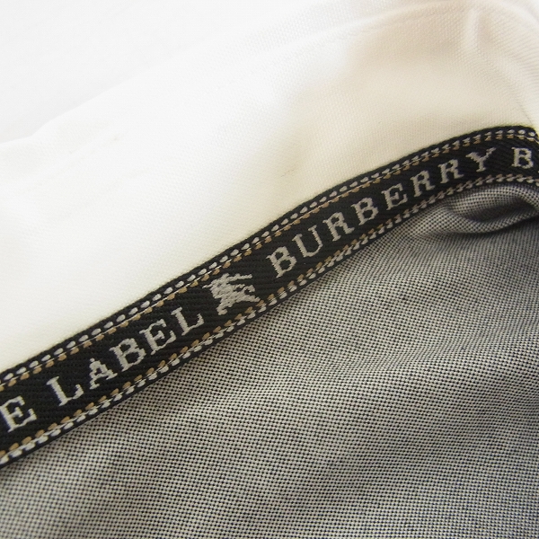 実際に弊社で買取させて頂いたBURBERRY BLUE LABEL/バーバリーブルーレーベル コットン 長袖シャツ/Mの画像 2枚目