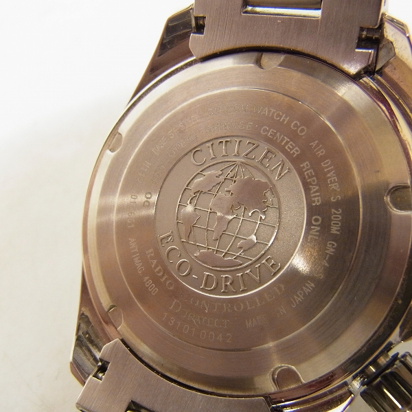 実際に弊社で買取させて頂いたCITIZEN/シチズン プロマスター AIR DIVER'S/エアダイバーズ 200M H112-T016651の画像 3枚目
