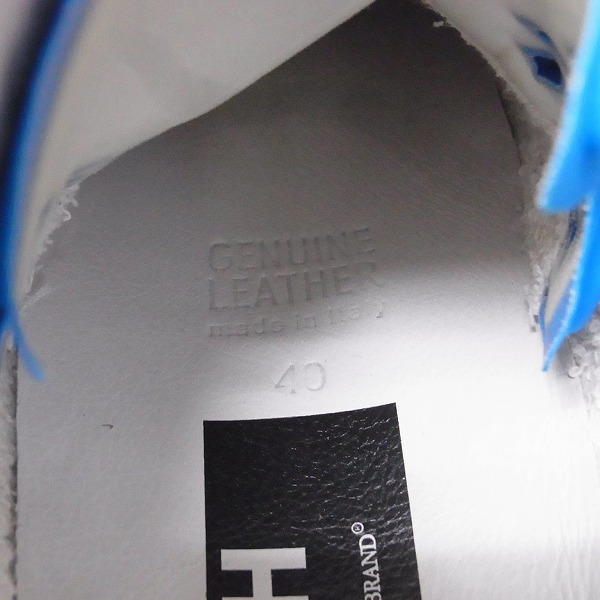 実際に弊社で買取させて頂いたGOLDEN GOOSE/ゴールデングース レザースニーカー NOAH/迷彩 40の画像 5枚目