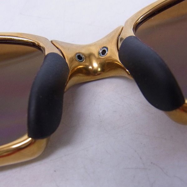 実際に弊社で買取させて頂いたOakley/オークリー　X-METAL X-squared 24k 偏光レンズ サングラス 750本限定 OO6011-10の画像 2枚目