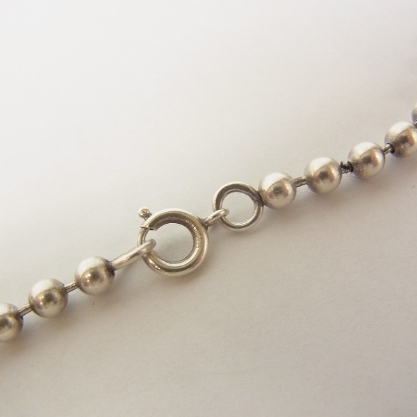 実際に弊社で買取させて頂いたCRAZY PIG/クレイジーピッグ FleurDeLys/フレアデリ ペンダント/ペンダントトップ ボールチェーンセットの画像 4枚目