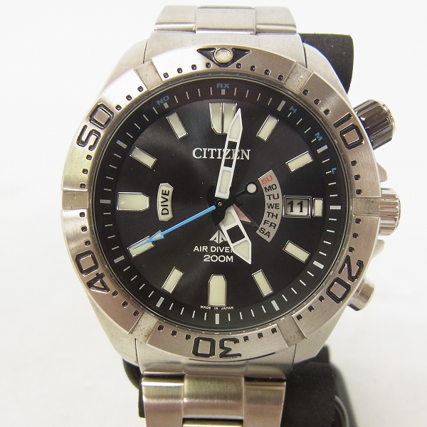 実際に弊社で買取させて頂いたCITIZEN/シチズン プロマスター AIR DIVER'S/エアダイバーズ 200M H112-T016651