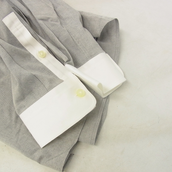 実際に弊社で買取させて頂いたBURBERRY BLUE LABEL/バーバリーブルーレーベル コットン 長袖シャツ/Mの画像 6枚目