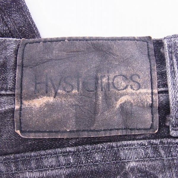 実際に弊社で買取させて頂いたHYSTERICS/ヒステリックス スタッズ装飾 デニムパンツ/ジーンズ XSの画像 2枚目