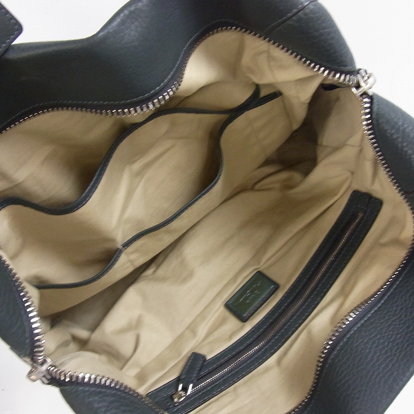 実際に弊社で買取させて頂いたGIORGIO ARMANI/ジョルジオアルマーニ　レザーボストンバッグの画像 4枚目