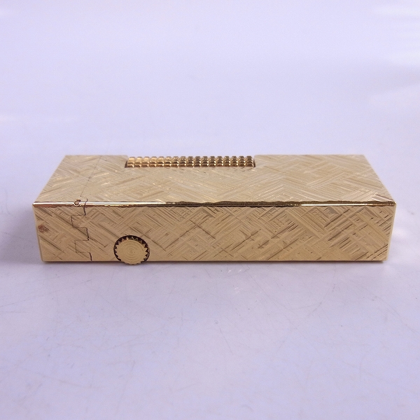 実際に弊社で買取させて頂いたdunhill/ダンヒル ローラガスライター ゴールドの画像 3枚目