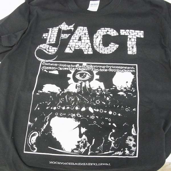 実際に弊社で買取させて頂いたFACT KTHEAT/ファクト ロゴ/ツアー他 バンドTシャツ/L/XL/5点セットの画像 4枚目