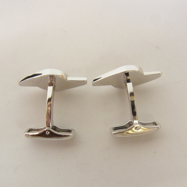 実際に弊社で買取させて頂いたdunhill/ダンヒル カフス シルバーの画像 4枚目