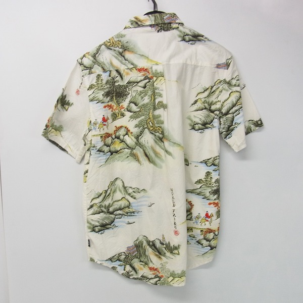 実際に弊社で買取させて頂いたSTUSSY×Hoffman California Fabrics China World Tribe 半袖シャツ/Mの画像 1枚目