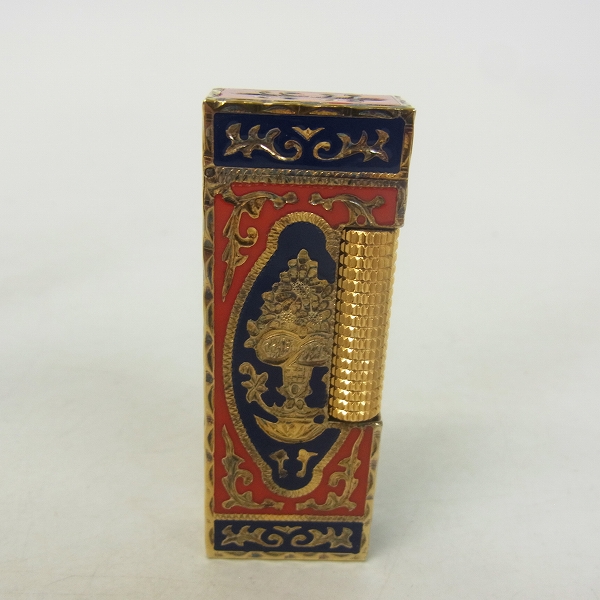 実際に弊社で買取させて頂いたdunhill/ダンヒル ローラガスライター 五面彫刻 ゴールド