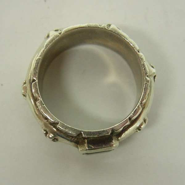 実際に弊社で買取させて頂いたLoree Rodkin/ローリーロドキン ストーンセット/クロス リング 20号の画像 2枚目