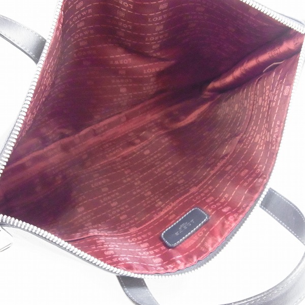 実際に弊社で買取させて頂いたLOEWE/ロエベ スペイン製 レザー ビジネスバッグ/ブリーフケース/トートバッグの画像 4枚目