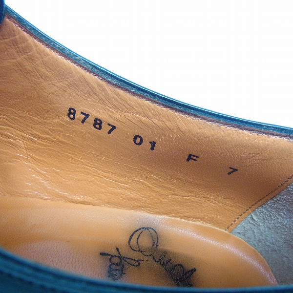 実際に弊社で買取させて頂いたSantoni/サントーニ モンクストラップレザーシューズ/7の画像 5枚目