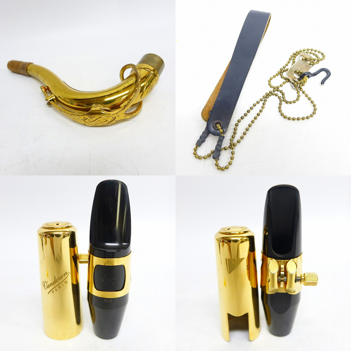 実際に弊社で買取させて頂いたSELMER/セルマー MarkⅥ/マーク6 テナーサックス 非対称彫刻有り アメセル シリアル20万台 S90 180 マウスピース付きの画像 8枚目