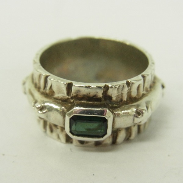 実際に弊社で買取させて頂いたLoree Rodkin/ローリーロドキン ストーンセット/クロス リング 20号の画像 1枚目