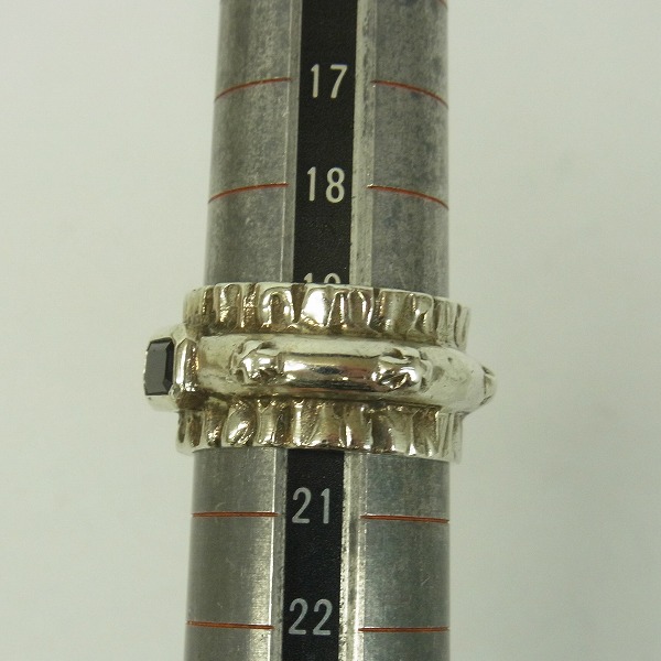 実際に弊社で買取させて頂いたLoree Rodkin/ローリーロドキン ストーンセット/クロス リング 20号の画像 4枚目