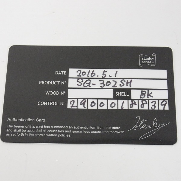 実際に弊社で買取させて頂いた【ギャラ】STANLEYGUESS/スタンリーゲス ピアス トライアングルゴールデンシェル SG-302の画像 3枚目