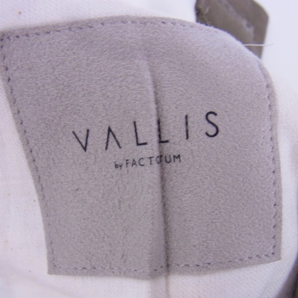 実際に弊社で買取させて頂いたVALLIS by FACTOTUM/ヴァリス バイ ファクトタム コットンパンツ/44の画像 3枚目