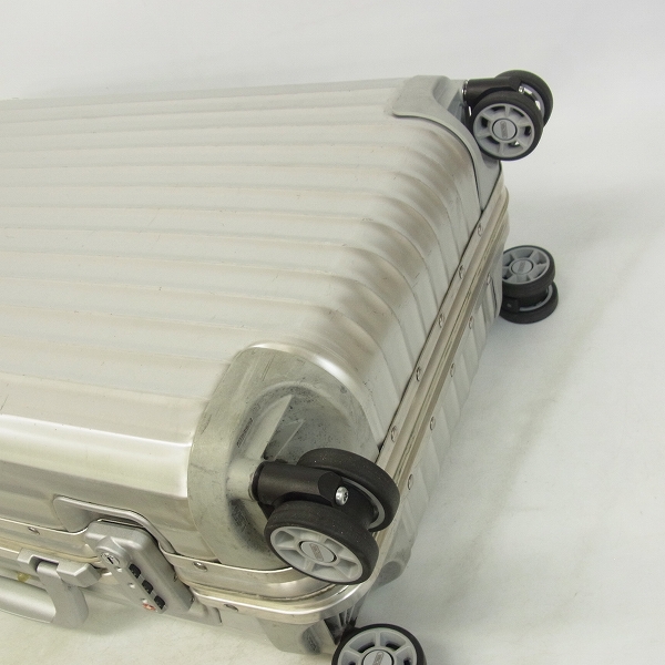 実際に弊社で買取させて頂いたRIMOWA/リモワ トパーズ マルチホイール キャビントロリー 4輪 スーツケース 32L/932.52の画像 3枚目