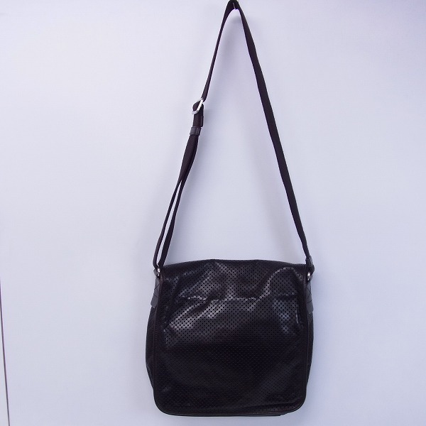 実際に弊社で買取させて頂いたBALLY/バリー パンチング レザーショルダーバッグの画像 1枚目