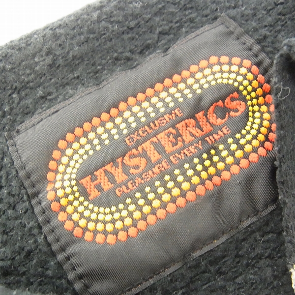 実際に弊社で買取させて頂いたHYSTERICS/ヒステリックス ヒスガール トレーナー ブラック Fの画像 2枚目
