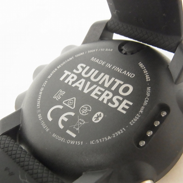 実際に弊社で買取させて頂いたSuunto/スント Traverse/トラバース GPS アウトドアウォッチ 腕時計 SS021843000の画像 3枚目