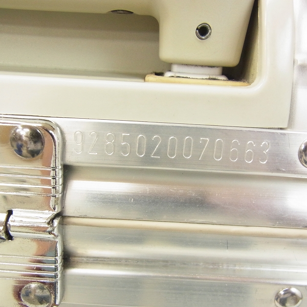 実際に弊社で買取させて頂いたRIMOWA/リモワ TOPAS/トパーズ パイロットトローリー スーツケース 928.50/36Lの画像 5枚目