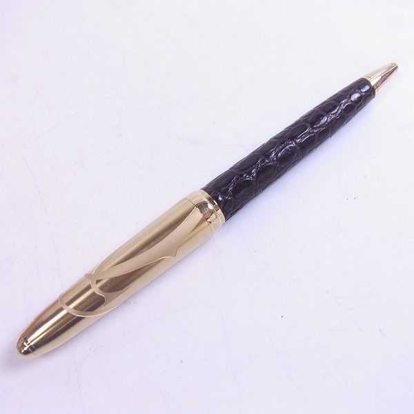 実際に弊社で買取させて頂いたCartier/カルティエ ゴドロンデコール クロコ革巻き ボールペン ST170133 888本限定
