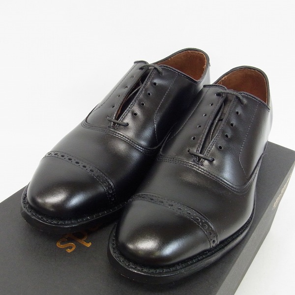 実際に弊社で買取させて頂いたAllen Edmods/アレン エドモンズ 5705  FIFTH AVENUE キャップトウ レザーシューズ 7.5E