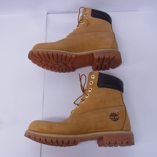 実際に弊社で買取させて頂いたTimberland/ティンバーランド 6インチ プレミアムブーツ 10061/7.5の画像 3枚目