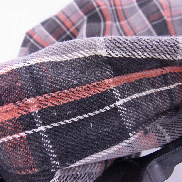 実際に弊社で買取させて頂いたjunhashimoto/ジュンハシモト チェック シャツ/5の画像 6枚目