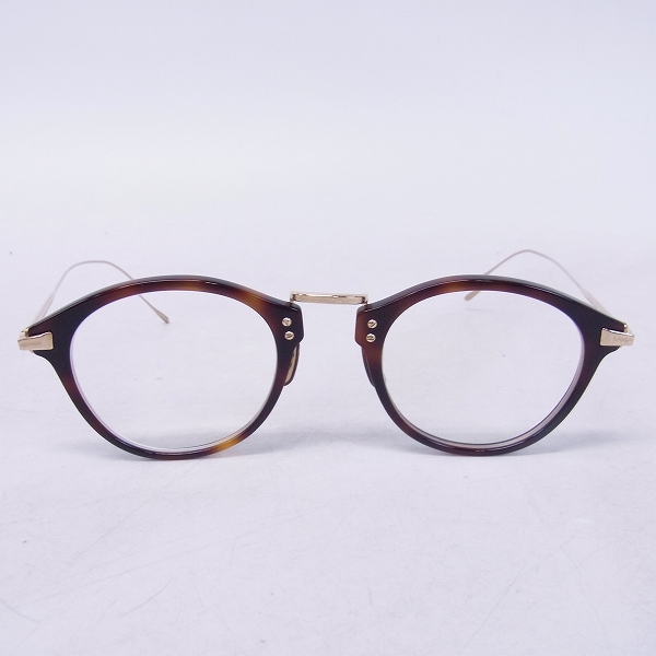 実際に弊社で買取させて頂いたOLIVER PEOPLES/オリバーピープルズ CORDING ボストンアイウェア メガネの画像 1枚目