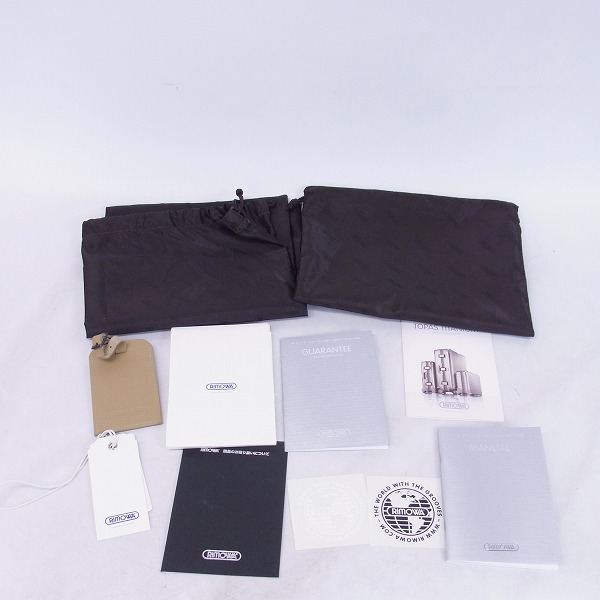 実際に弊社で買取させて頂いたRIMOWA/リモワ TOPAS/トパーズ CABIN TROLLEY 2輪 キャリーケース 32L/920.52の画像 8枚目